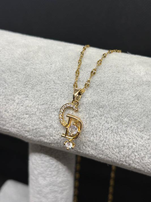 Gold Christine necklace